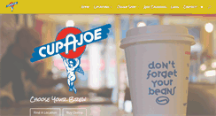 Desktop Screenshot of cupajoe.com